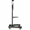 Rocelco VSTC Standard TV Cart, Black, RCLRVSTC