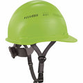 Tenacious Holdings Ergodyne 8966 Lightweight Cap-Style Hard Hat, Lime, EGO60224