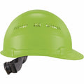 Tenacious Holdings Ergodyne 8966 Lightweight Cap-Style Hard Hat, Lime, EGO60224