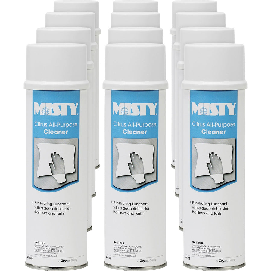 Zep MISTY Citrus All-Purpose Cleaner, White, 12 / Carton — view 1