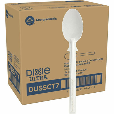 Georgia Pacific . Dixie Ultra SmartStock Cutlery Set, Natural Beige, 960 / Case, DXEDUSSCT7