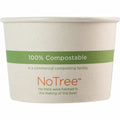 World Centric Compostable NoTree Paper Bowl, Natural, 1000 / Carton, WORBOSU8