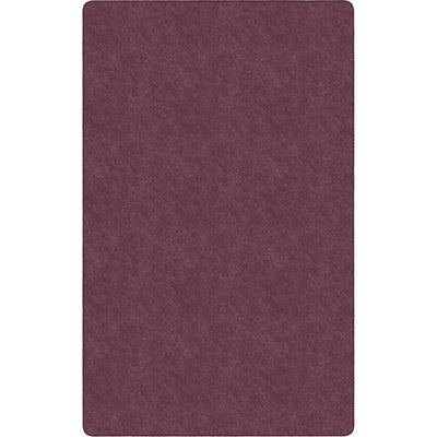 Flagship Carpets Amerisoft Solid Color Rug, Plum, FCITS22PL