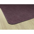 Flagship Carpets Amerisoft Solid Color Rug, Plum, FCITS22PL