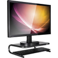 Allsop Metal Art Jr. Monitor Stand, Pearl Black, ASP30165V2