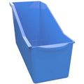 Deflecto Antimicrobial Kids Book Bin, Blue, DEF39508BLU