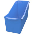 Deflecto Antimicrobial Kids Book Bin, Blue, DEF39508BLU