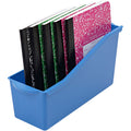 Deflecto Antimicrobial Kids Book Bin, Blue, DEF39508BLU