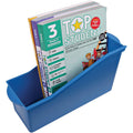 Deflecto Antimicrobial Kids Book Bin, Blue, DEF39508BLU
