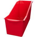 Deflecto Antimicrobial Kids Book Bin, Red, DEF39508RED
