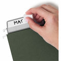 Smead 1/3 Tab Cut Letter Recycled Hanging Folder, Standard Green, 20 / Box, SMD64195