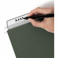 Smead 1/3 Tab Cut Letter Recycled Hanging Folder, Standard Green, 20 / Box, SMD64195