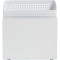 U Modern Perforated Metal Sorter Cup, White, UBR5990U0106
