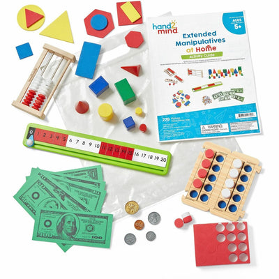 Learning Resources K-2 Extended Math Manipulatives Kit, Multi, LRNH2M94463