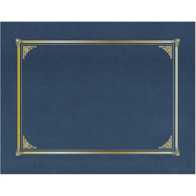 Geographics Classic Letter Recycled Presentation Cover, Navy Blue, 8 1/2" Width x 11" Length, 25 / Box, GEO49519