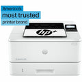 HP LaserJet Pro 4001dne Desktop Wired Laser Printer - Monochrome, White, HEW2Z600E
