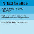 HP LaserJet Pro 4001dwe Desktop Wireless Laser Printer - Monochrome, White, HEW2Z601E