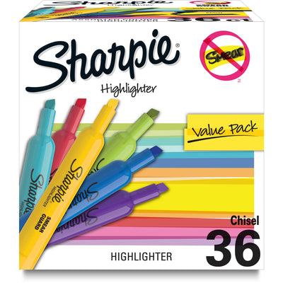 Newell Sharpie Accent Highlighter, 36 / Box, SAN2157487
