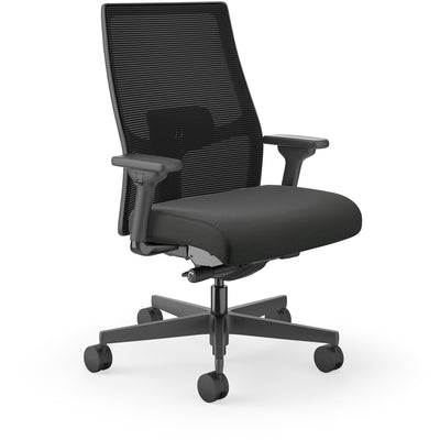 The HON Company HON Ignition 2.0 Mesh Mid-back Big & Tall Task Chair, HONI2BTVMU10BTN
