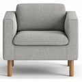 The HON HON Parkwyn Club Chair, Gray, HONVP3LCHRGRY