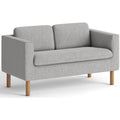 The HON HON Parkwyn Loveseat, Gray, HONVP3LLOVEGRY
