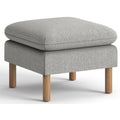 The HON HON Parkwyn Ottoman, Gray, HONVP3LOTTGRY