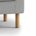 The HON HON Parkwyn Ottoman, Gray, HONVP3LOTTGRY