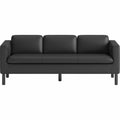 The HON HON Parkwyn Lounge Sofa, Black, HONVP3LSOFABLK