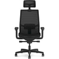 The HON Company HON Ignition 2.0 Mid-back Task Chair with Headrest, Black, HONI2MSKY2IMTHR