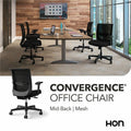 The HON HON Convergence Synchro Tilt Task Chair, HONCMY1ACU10