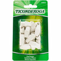Dixon Ticonderoga Company Ticonderoga Pencil Cap Erasers, White, 25 / Pack, DIXX38025