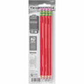 Dixon Ticonderoga Ticonderoga Erasable Pre-Sharpened Checking Pencils, 4 / Pack, DIXX13941
