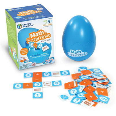Learning Resources Math Scramble Game, Multi, LRNLER9131
