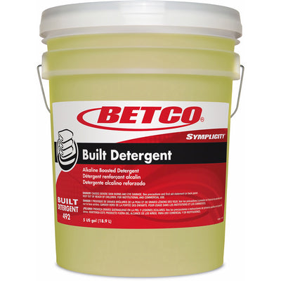 Betco Symplicity Built Laundry Detergent, Brilliant Neon Yellow, /CT — view 1