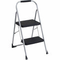 Dorel Cosco 2-Step Big Step Folding Step Stool, Black, CSC11308PBL1E