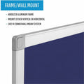 Bi-silque S.A MasterVision Ayda Fabric Bulletin Board - 18" x 24", BVCFA02439214