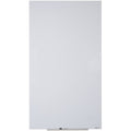 ACCO Quartet InvisaMount Vertical Glass Dry-Erase Board - 28x50, QRTQ012850IMW