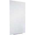ACCO Quartet InvisaMount Vertical Glass Dry-Erase Board - 28x50, QRTQ012850IMW