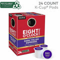 Eight O'Clock Coffee Company. Eight O'Clock K-Cup Dark Italian Espresso Coffee, 24 / Box, GMT0631