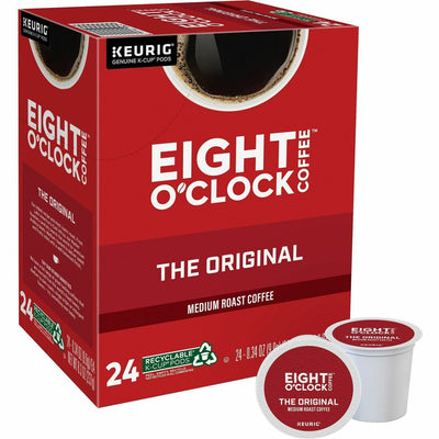 Eight O'Clock Coffee Company. Eight O'Clock K-Cup Original Coffee, 24 / Box, GMT0657