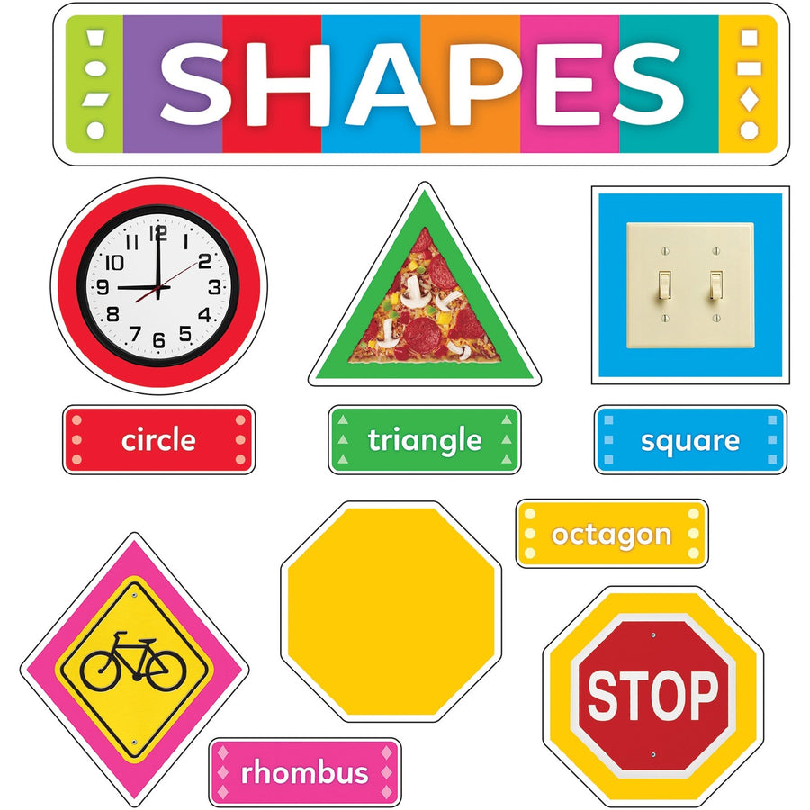 Trend Shapes All Around Us Learning Set, Sturdy, TEPT19004