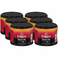J.M. Smucker Folgers Ground Black Silk Coffee, 6 / Carton, FOL30439CT