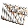Officemate 93151 Triangular Wire File Sorter, Rose Gold, OIC93151