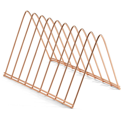 Officemate 93151 Triangular Wire File Sorter, Rose Gold, OIC93151