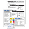 First Aid Only SmartCompliance 2021 Conversion Kit, Clear, FAO91365