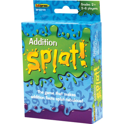 Teacher Created Resources Math Splat Addition Game, Multi, TCREP63759