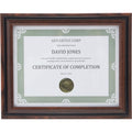Advantus Certificate Frame, Rosewood, AVTVS4501B811