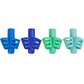 The Pencil Grip Duo Pencil Grip, Assorted, 6 / Pack, TPG17206