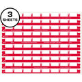 Avery 8 Tab Easy Print & Apply Clear Label Sheet Refills (11226), 30 / Pack, AVE11226