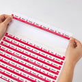 Avery 8 Tab Easy Print & Apply Clear Label Sheet Refills (11226), 30 / Pack, AVE11226